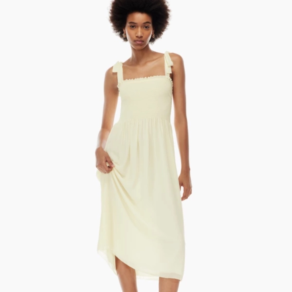 Aritzia Wilfred Golden Hour Dress Size S